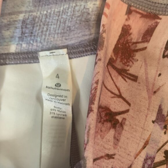 Lululemon Wunder Under High-Rise 7/8 Tight *Full-On Luxtreme 25" Size 4 - Picture 4 of 8